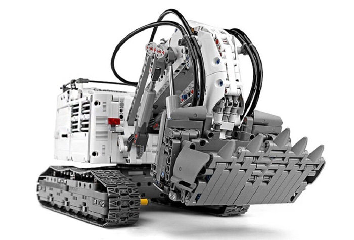Конструктор Mould King Экскаватор Liebherr - Terex RH400 (Аналог Лего Техник 42100)