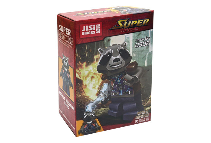 Конструктор JiSi Bricks (Decool) Супергерои: большой набор минифигурок 16 шт