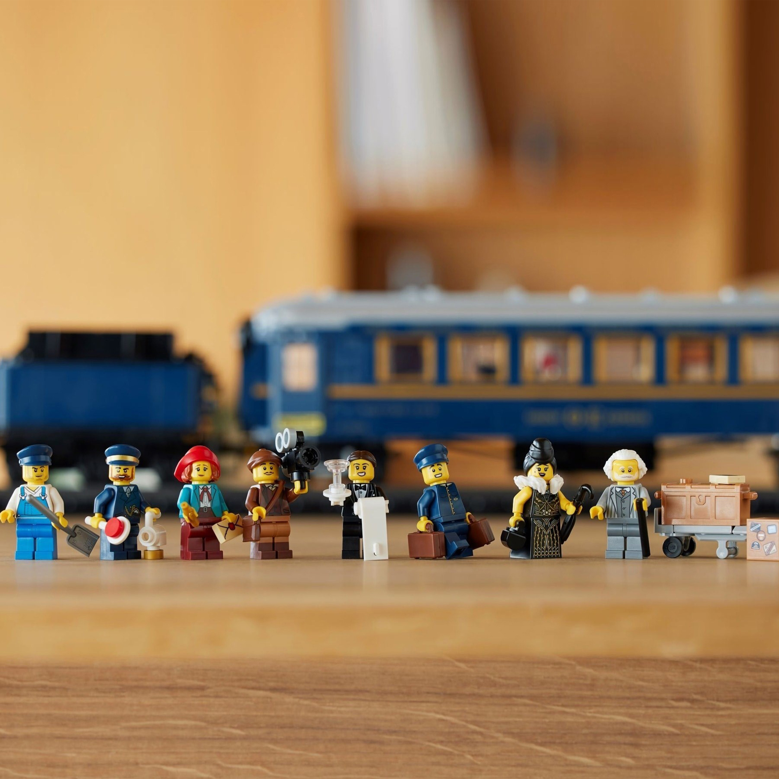 Конструктор поезд Восточный Экспресс 21344/62344 The Orient Express