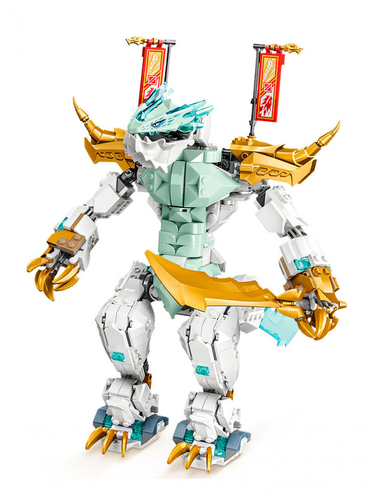 Конструктор аналог Lego Ninjago 71786 Ледяной дракон Зейна