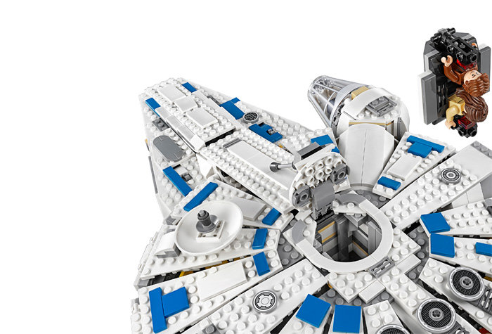 Конструктор LARI аналог LEGO 75212 Сокол Тысячелетия на Дуге Кесселя