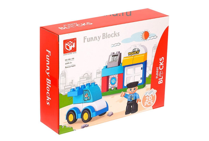 Конструктор Kids Home Toys Городские спецслужбы: полиция