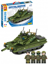 Конструктор Sembo Block Основной боевой танк Type 10