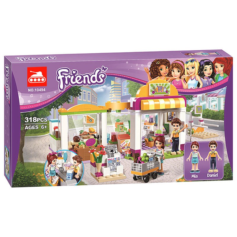 Конструктор аналог Lego Friends 41118 Супермаркет