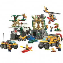 Конструктор аналог Lego City 60161 База исследователей джунглей