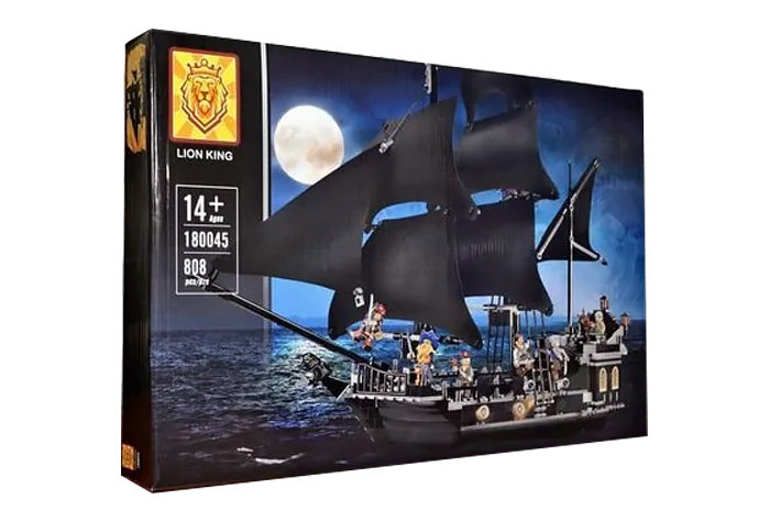Конструктор Lion King (Lepin) аналог Lego 4184 Чёрная Жемчужина