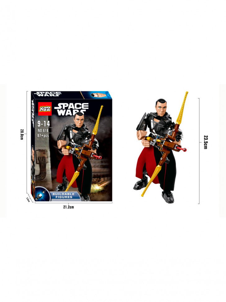 Конструктор аналог Lego Star Wars 75524 Чиррут Имве