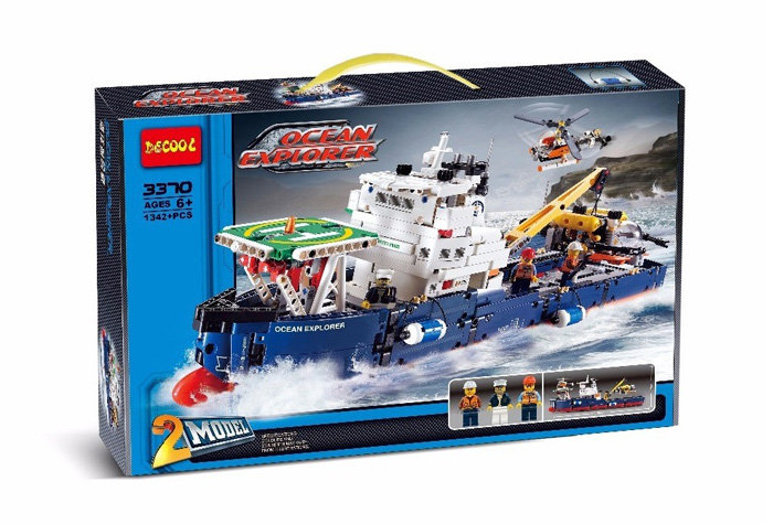 Конструктор Decool аналог LEGO 42064 Исследователь океана