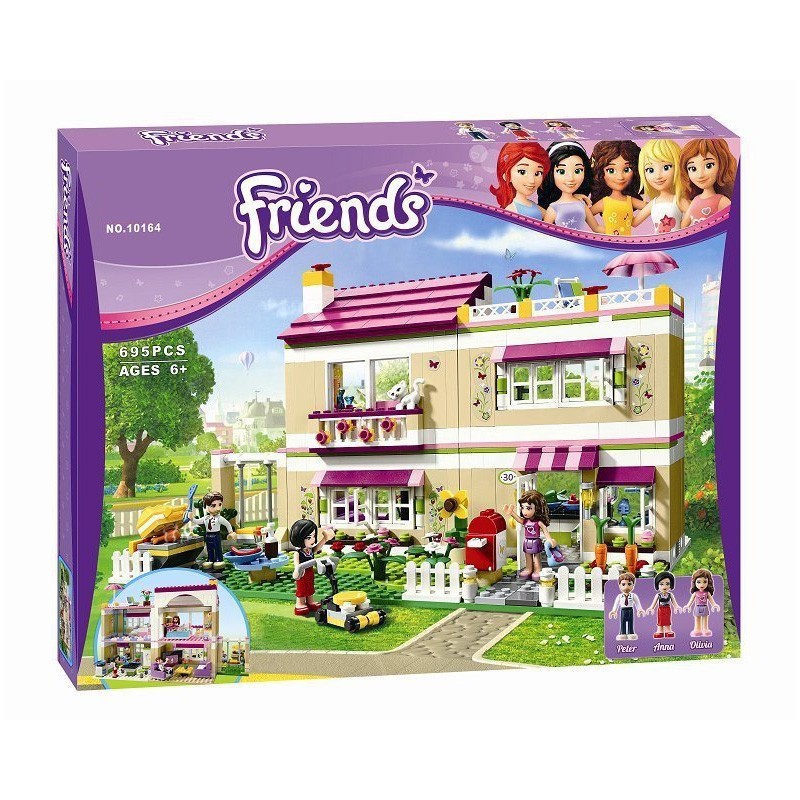 Конструктор Bela аналог Lego Friends 3315 В гостях у Оливии