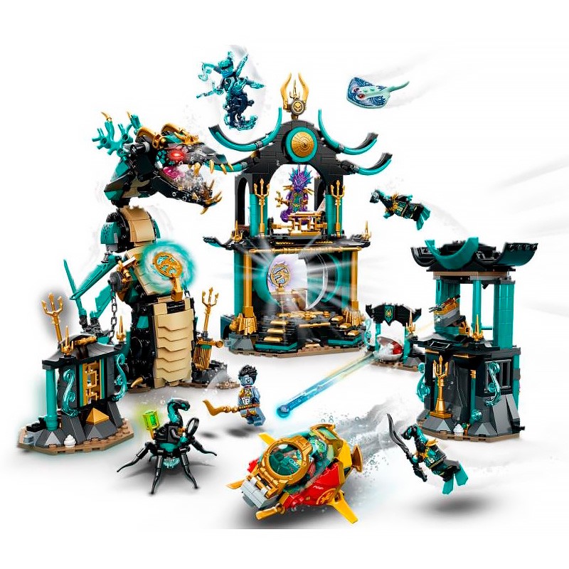 Конструктор аналог Lego Ninjago 71755 Храм Бескрайнего моря
