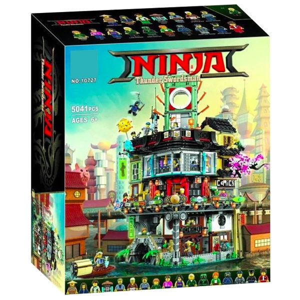 Конструктор BELA аналог Lego 70620 НИНДЗЯГО Сити