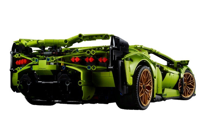 Конструктор Mould King Спорткар Lamborghini Sian FKP 37 (зелёный) RC Version