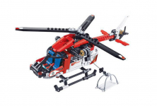 Конструктор JiSi Bricks (Decool) аналог LEGO 42092 Спасательный вертолёт (2 в 1)