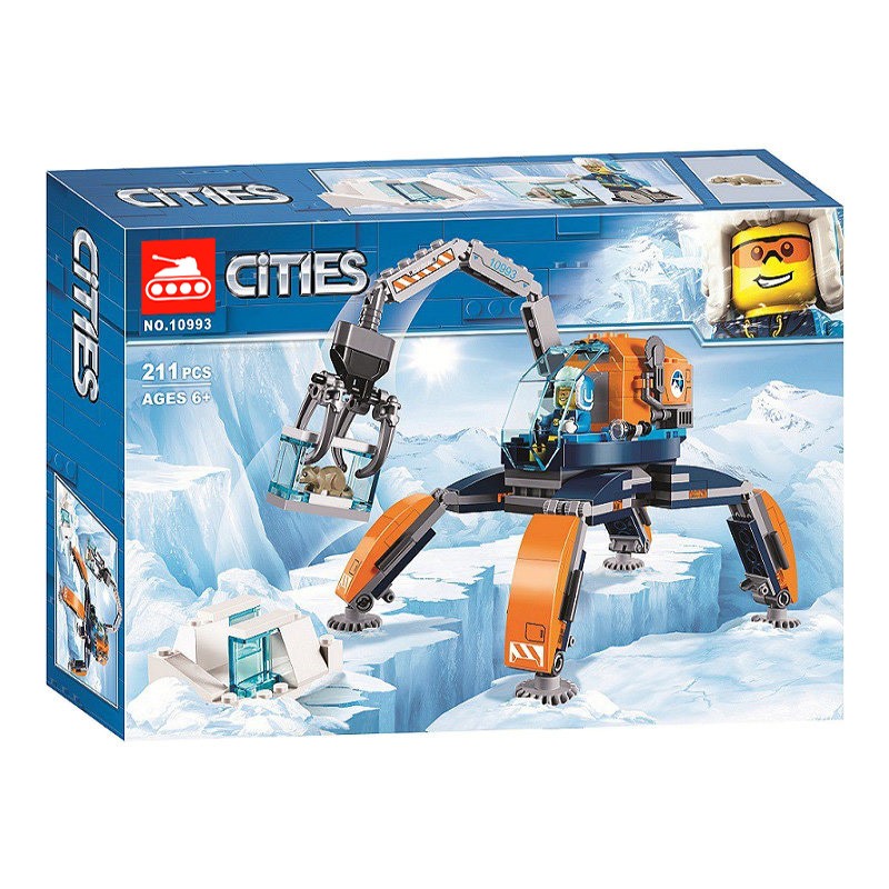 Конструктор аналог Lego City 60192 Арктический вездеход