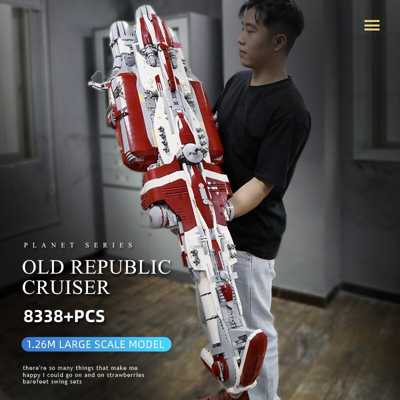 Конструктор Mould King Эскортный крейсер Old Republic