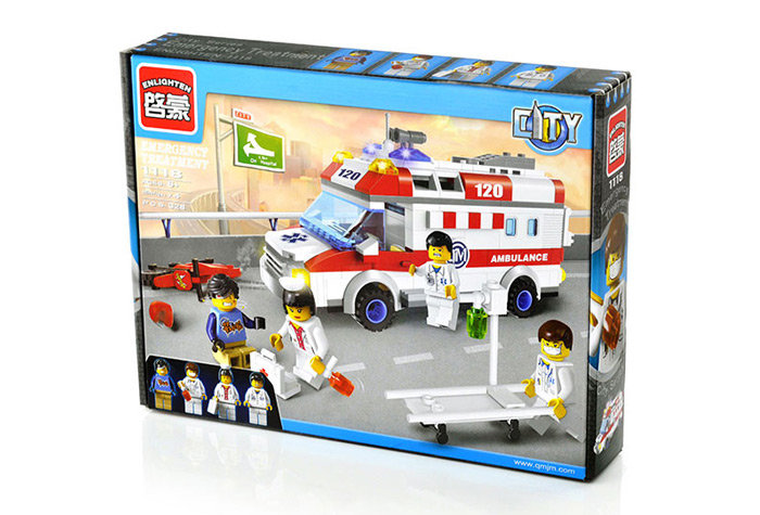Конструктор Enlighten Brick Машина скорой помощи