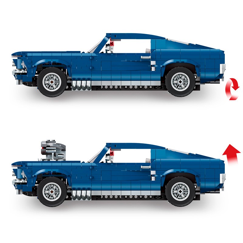 Конструктор Ford Mustang с мотором