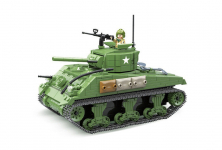 Конструктор Brick Battle Американский средний танк Sherman M4A1