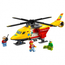 Конструктор аналог Lego City 60179 Вертолёт скорой помощи