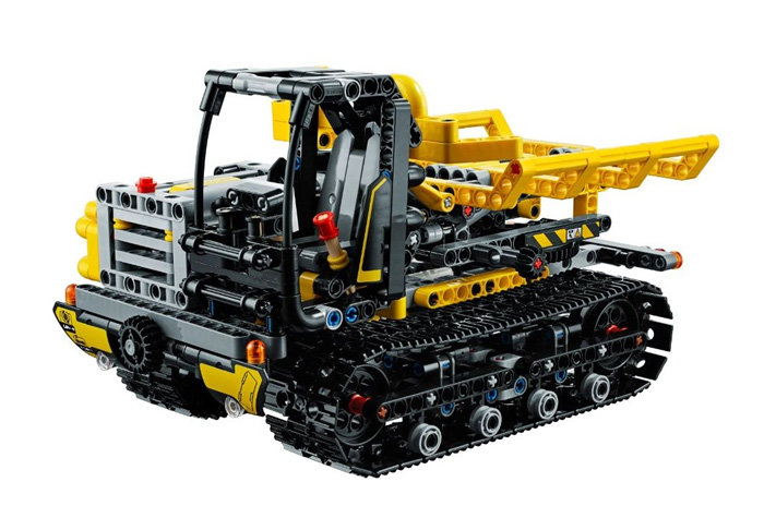 Конструктор JiSi Bricks (Decool) аналог LEGO 42094 Гусеничный погрузчик (2 в 1)