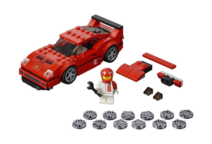 Конструктор BELA аналог Lego 75890 Автомобиль Ferrari F40 Competizione