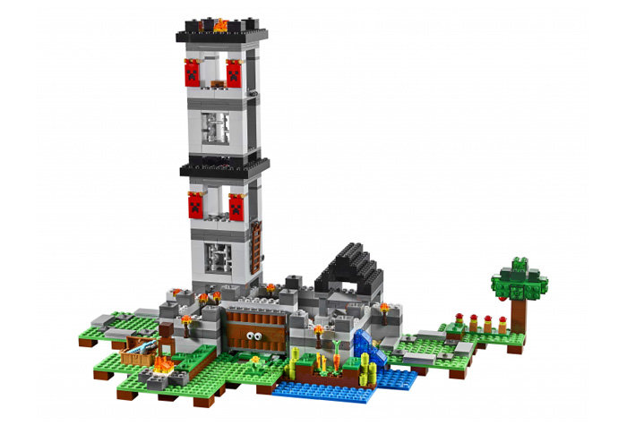 Конструктор аналог Lego Minecraft 21127 Крепость