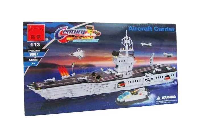 Конструктор Enlighten Brick Авианосец