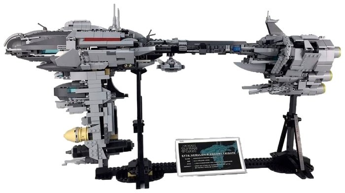 Конструктор King аналог Lego MOC 5083 Небулон-Б Медицинский фрегат