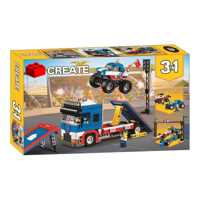 Конструктор BELA аналог Lego Creator 31085 Мобильное шоу (3 в 1)