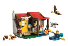 Конструктор LARI аналог LEGO 31098 Хижина в глуши