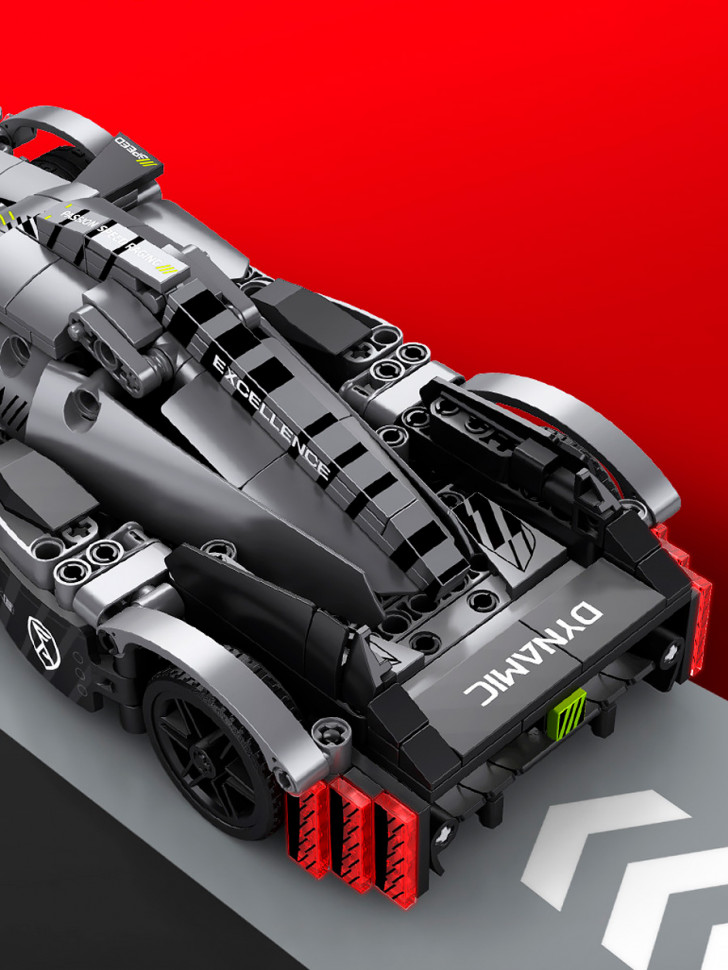 Конструктор Sembo Block Спорткар Peugeot Warrior