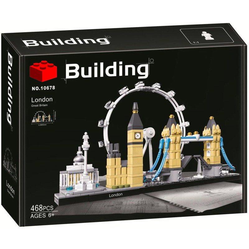 Конструктор BELA аналог LEGO 21034 Лондон