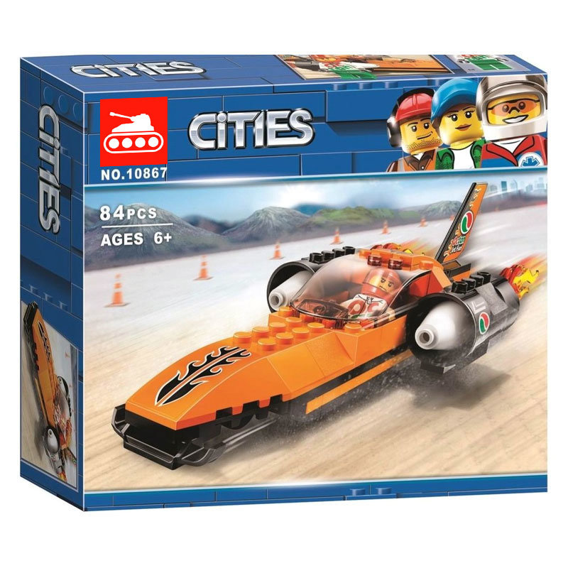 Конструктор аналог Lego City 60178 Гоночный автомобиль