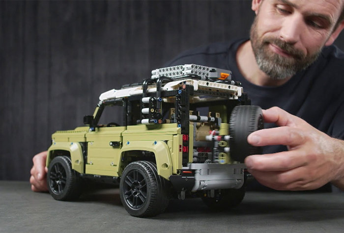 Конструктор JiSi Bricks (Decool) аналог Lego Technic 42110 Land Rover Defender