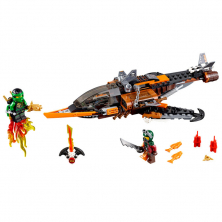 Конструктор BELA аналог Lego Ninjago 70601 Небесная акула
