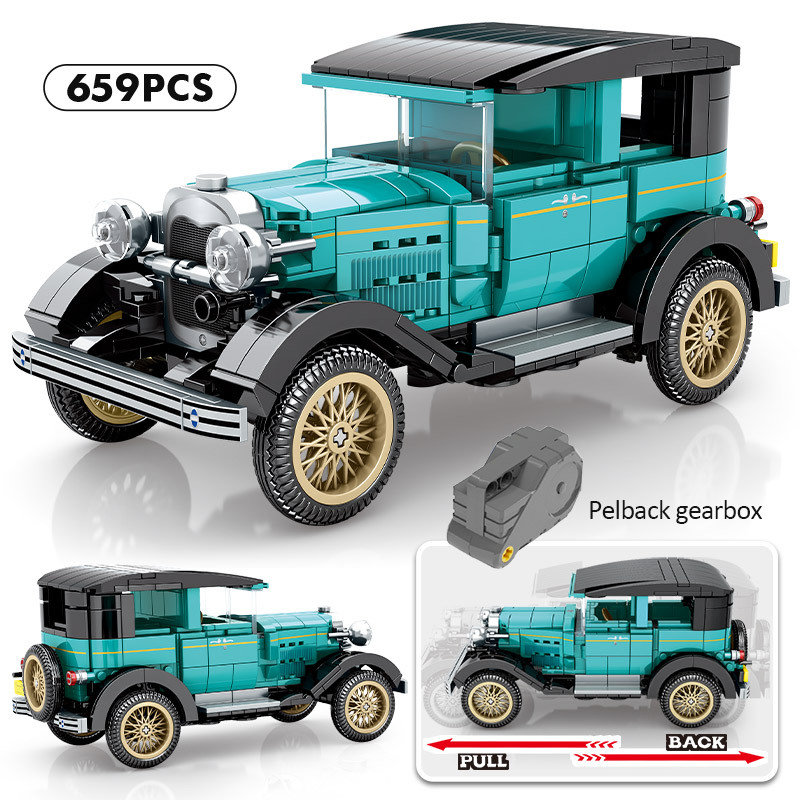 Конструктор Sembo Block Пекинский автомузей: Ford 1930 Model A