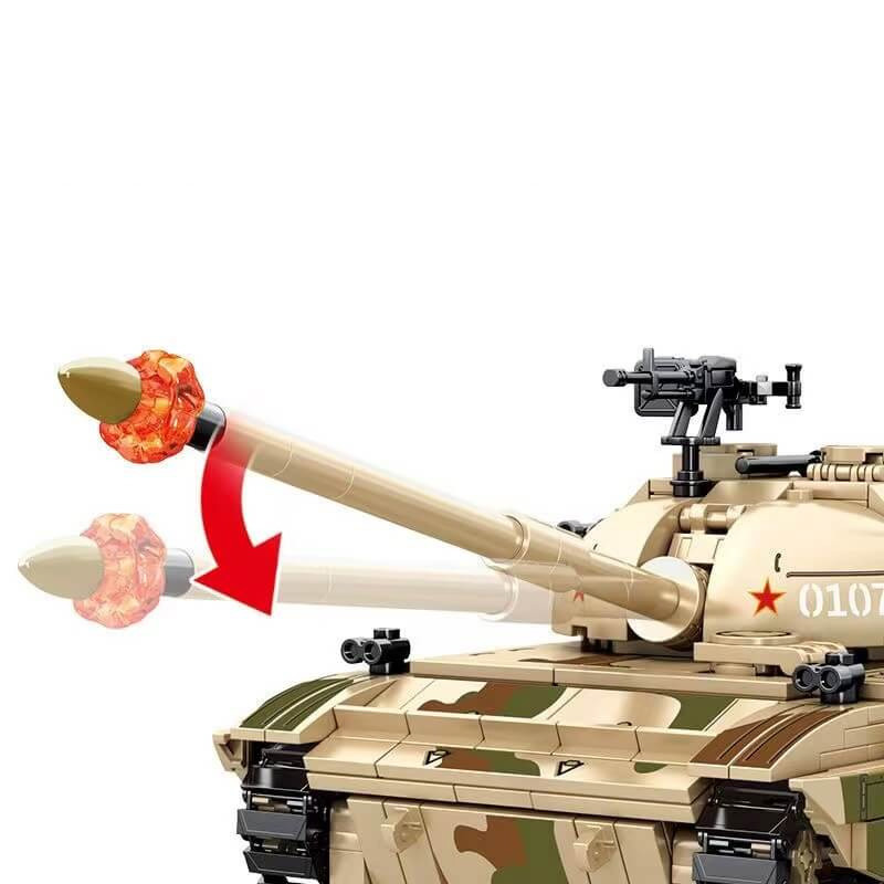 Конструктор Sembo Block Основной боевой танк Type 88A