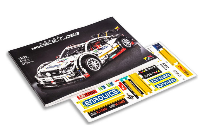 Конструктор Mould King Спорткар Mercedes-AMG C63 DTM (Аналог Лего Техник MOC 6687)
