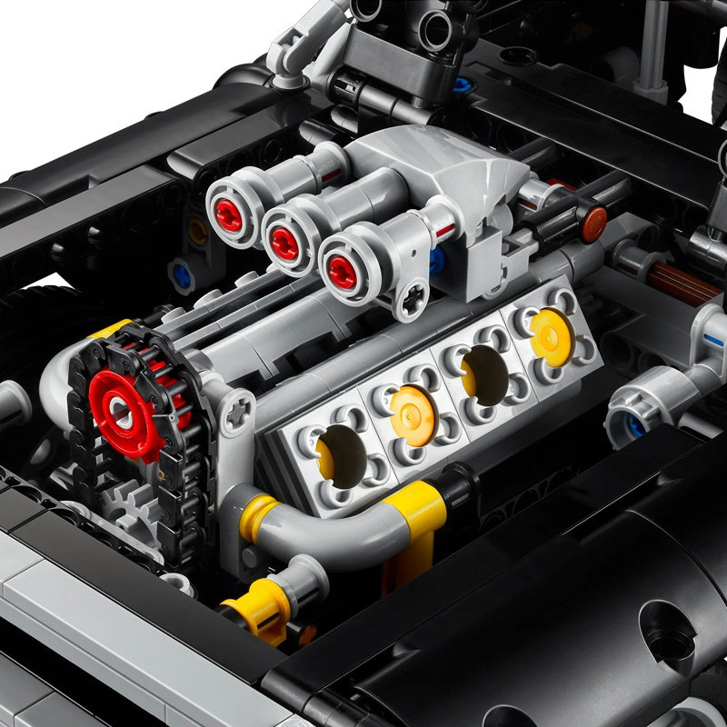 Конструктор Tigers аналог Lego Technic 42111 Dodge Charger Доминика Торетто