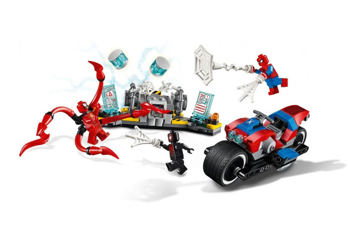 Конструктор BELA аналог LEGO 76113 Спасательная операция на мотоциклах
