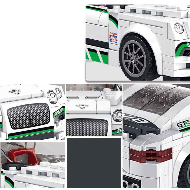 Конструктор Panlos Brick Спорткар Bentley Continental GT3-R