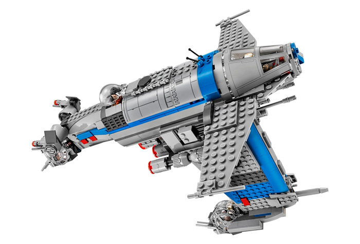 Конструктор LARI аналог LEGO 75188 Бомбардировщик Сопротивления