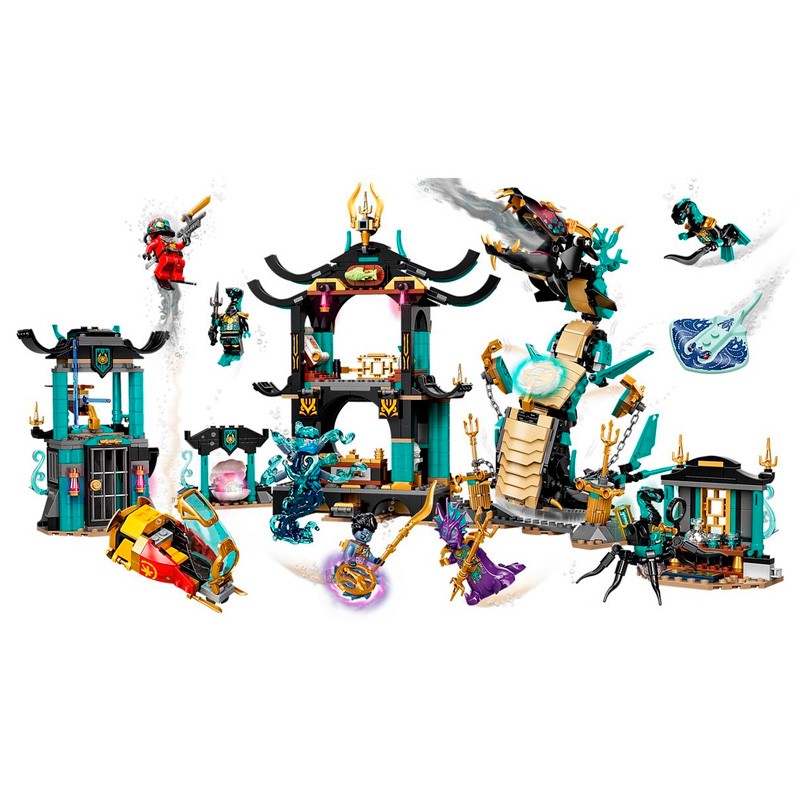 Конструктор аналог Lego Ninjago 71755 Храм Бескрайнего моря