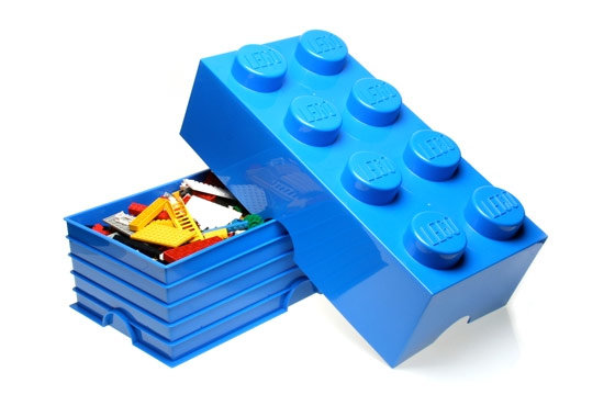 Кирпичик для хранения 8 - синий 40041731