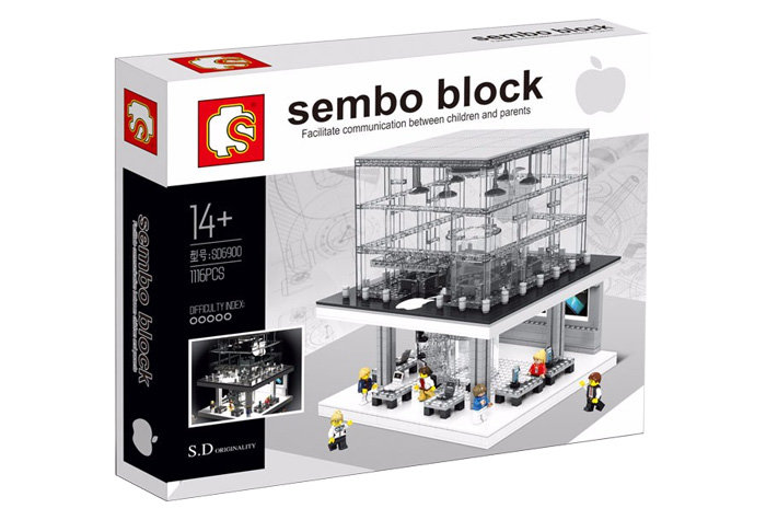 Конструктор Sembo Block Магазин Apple Store