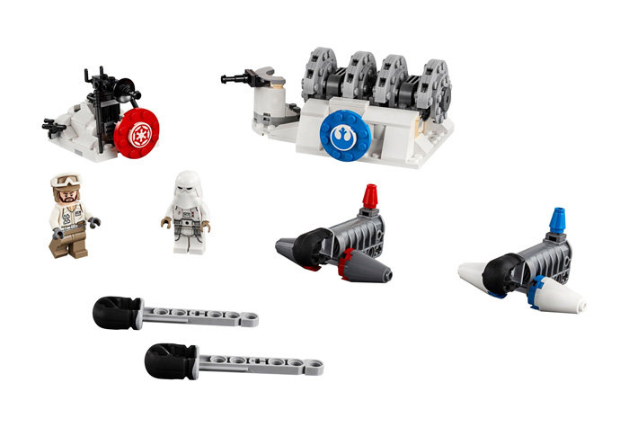 Конструктор LARI аналог LEGO 75239 Разрушение генераторов на Хоте
