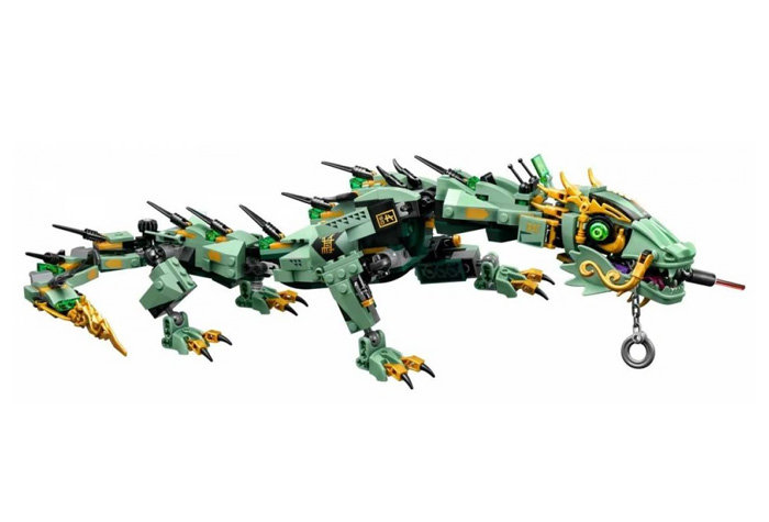 Конструктор Decool аналог LEGO 70612 Механический Дракон Зелёного Ниндзя