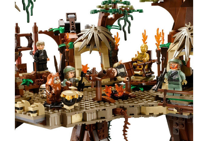 Конструктор Lion King (Lepin) аналог Lego Star Wars 10236 Деревня эвоков
