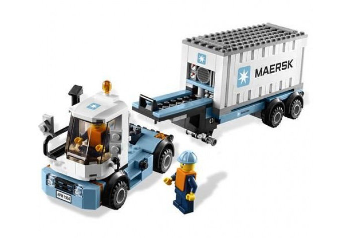 Конструктор Lion King (Lepin) аналог Lego 10219 Грузовой поезд Маерск