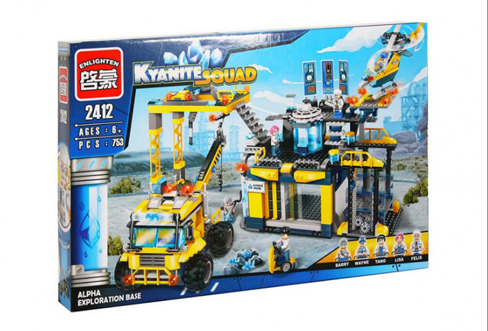 Конструктор Qman (Enlighten Brick) Исследовательская база Альфа